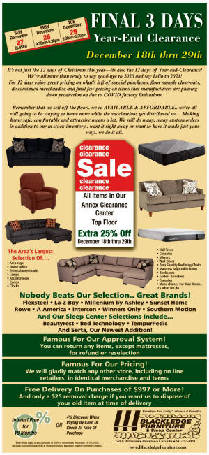 Year End Sale