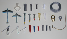 Types of wall hanging hardware