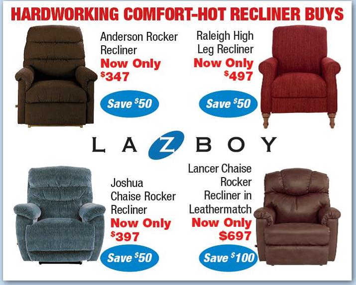 Lazboy Recliner Specials